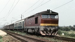 Exkluzivní model dieselová lokomotiva T478 1120 ČSD