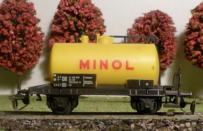 Cisternový vůz DR MINOL