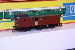 Model služebního pruského vagonu