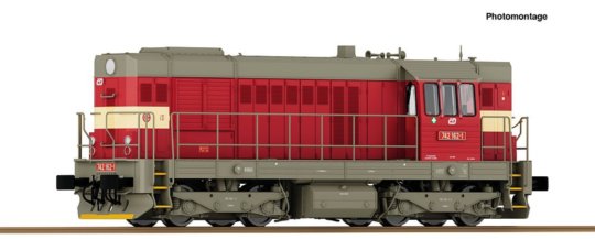 Dieselová lokomotiva řady 742 162-1, DCC se zvukem