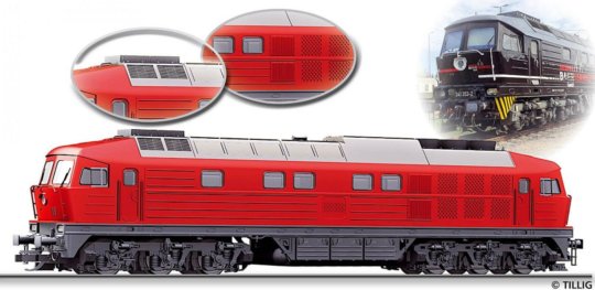 Dieselová lokomotiva řady 241 353-2 "Erfurter Bahnservice"