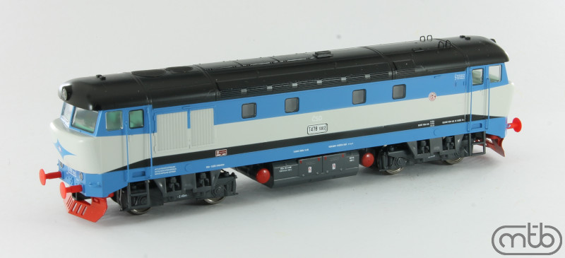 MTB Diesel-elektrická lokomotiva řady  T478.1 (HO)