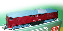 Model dieselové lokomotivy T679 2002 ČSD TT