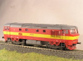 Maketa dieselové lokomotivy 751 040-7