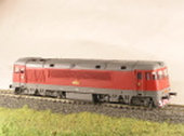 Maketa dieselové lokomotivy T679.0019