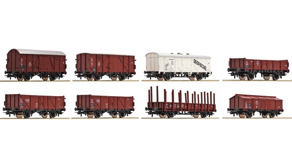 8-dílná sada nákladních vozů ROCO 44002 