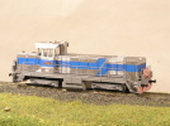 Maketa motorové lokomotivy řadyT419 1502