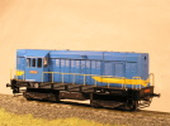 Maketa motorové lokomotivy řady T448 0508 ČSD