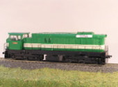 Maketa dieselové lokomotivy řady 770 501 -5
