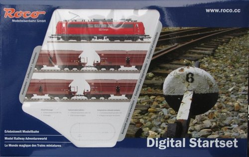 ROCO Digitální Strart set DB lokomotiva, vagóny, kolejivo digitální prvky vše (HO)