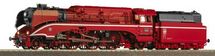 Parní lokomotiva BR 18 201 DB červený odstín se zvukem!
