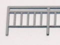   Zábradlí - dvojité madlo d=400mm v=11mm - šedé.