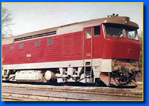 Dieselová lokomotiva T478.1213 ,,Bardotka" ČSD Zvuk - Limit