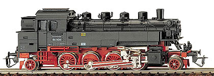 Tillig Parní lokomotiva BR 86/455 ČSD nový motor (TT)