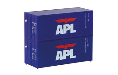 Sada 2 ks kontejnerů 20´ APL