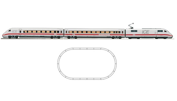 Start-Set Elektrické vlakové soupravy ICE 2 - DIGITAL