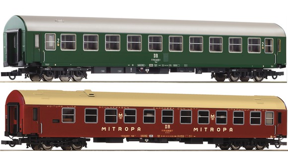 Set 2 ks. rozdílných osobních vagonů - Sassnitz-Express