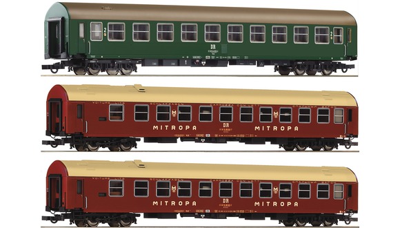 Set 3 ks. rozličných vagonů - Alpine Express