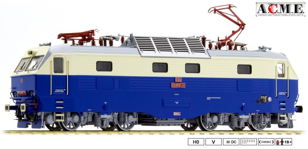 ACME 60332 Elektrická lokomotiva řady ES499 ČSD (H0)