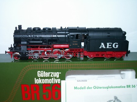 Model lokomotiv BR 56 AEG