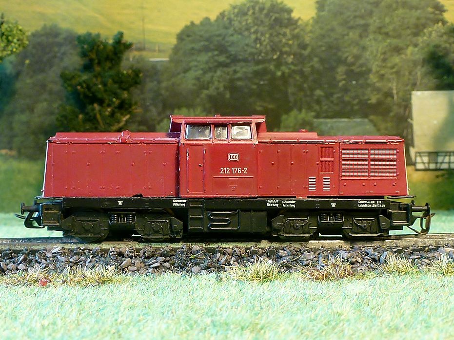 BTTB - Dieselová lokomotiva BR 212 DB- TT