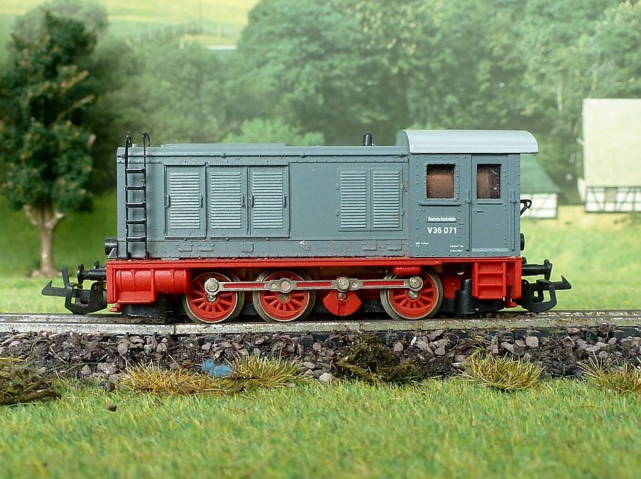 BTTB - Dieselová lokomotiva V 36 DR - TT