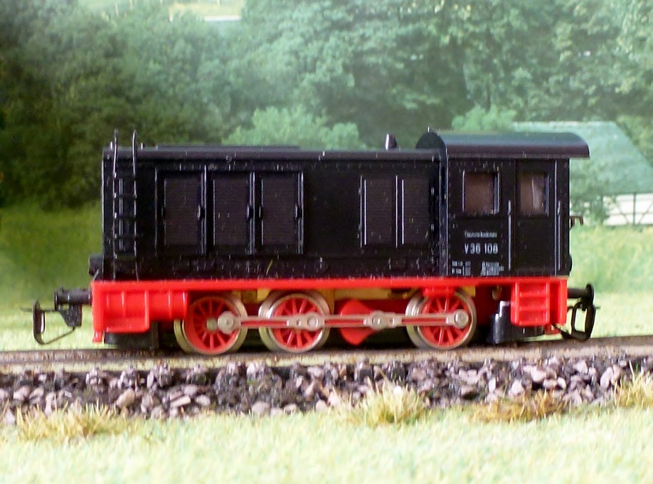 BTTB - Tillig - Rarita - Dieselová lokomotiva V 36 DR - TT