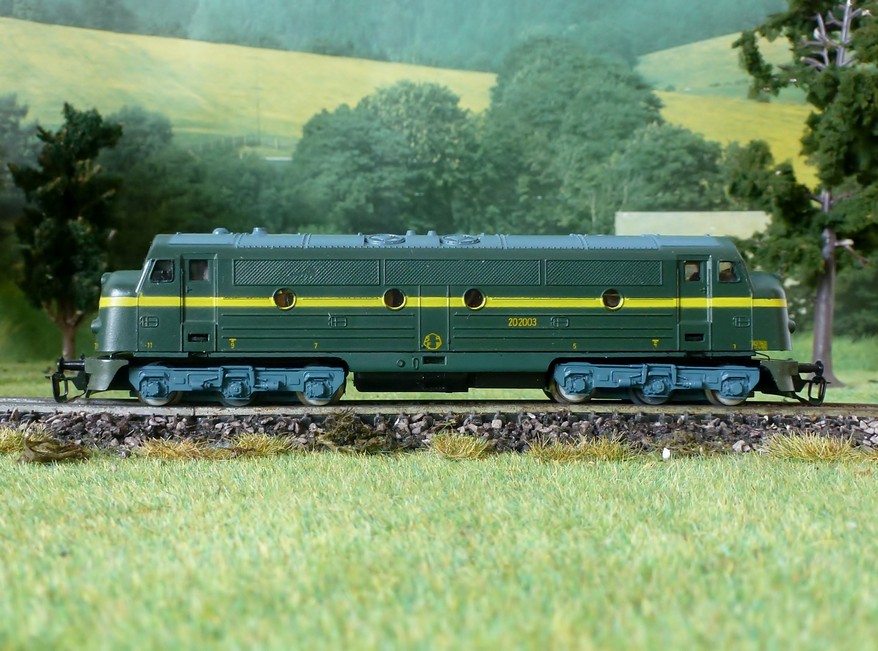 BTTB - Dieselová lokomotiva Nohab 202003- TT