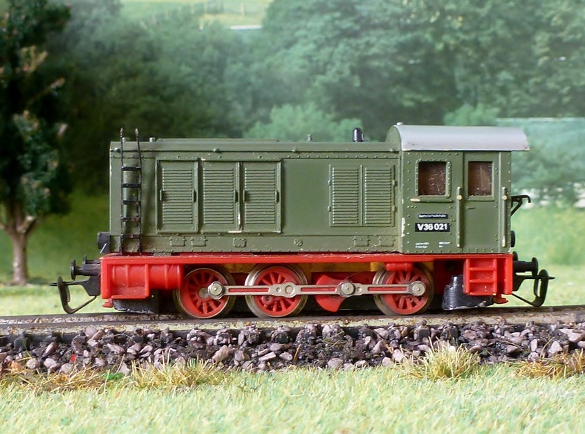 BTTB - Dieselová lokomotiva V 36 DR - TT