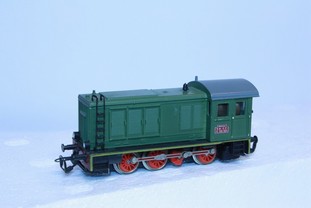 Model dieselové lokomotivy SNCF