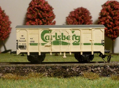 Nákladní vůz DSB pivo Carlsberg