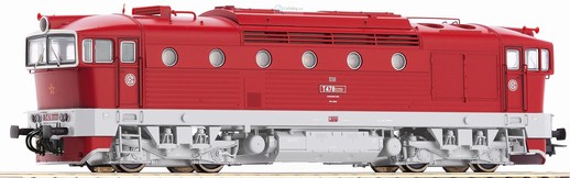 Dieselová lokomotiva řady T478.4 ČSD (HO)