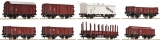 Roco 44002 Set osmi nákladních vozů, DB (HO)