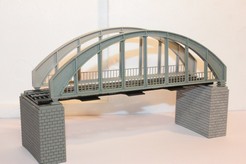 Model obloukového mostu