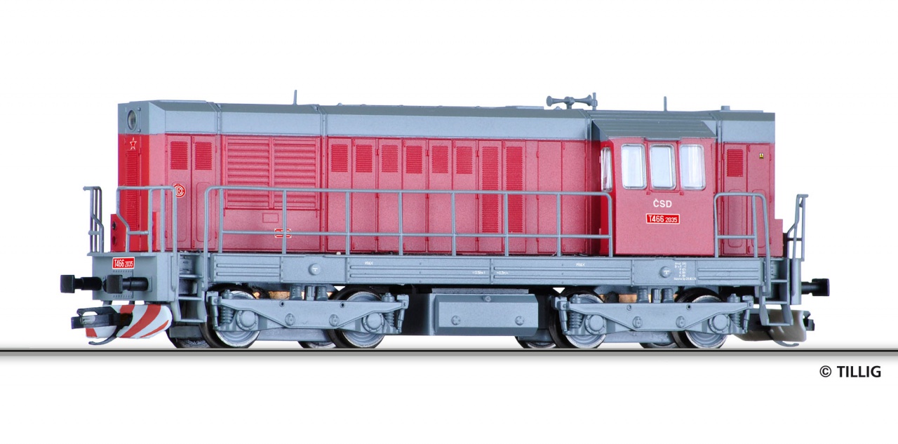 Dieselová lokomotiva T466.2 ČSD (TT)