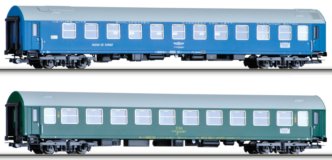 Set dvou rychlíkových vozů , typ Y/B 70 "Balt-Orient-Express 3"