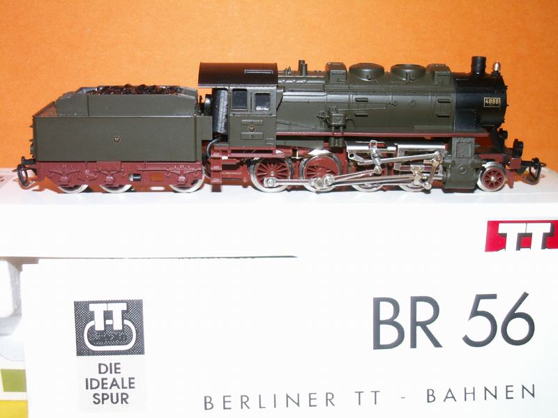 Model parní lokomotivy BR 56 pruská TT