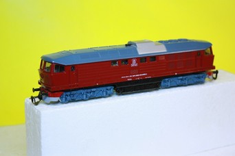 Vitrínový model lokomotivy T679 2002 ČSD (TT)