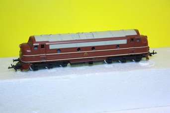 Model dieselové lokomotivy MY DSB- nohab (TT)