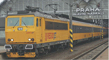 H0 - Elektrická lokomotiva řady 162 - RegioJet (analog)