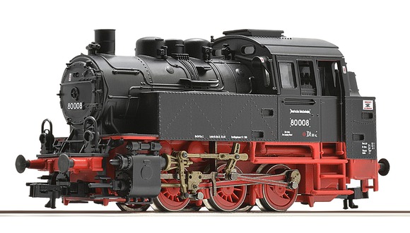 TT - Parní lokomotiva řady BR 80, DR / Roco 36004