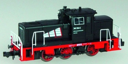 32660 Kuehn - Dieselová lokomotiva BR 363 "Werk Cottbus" /TT/