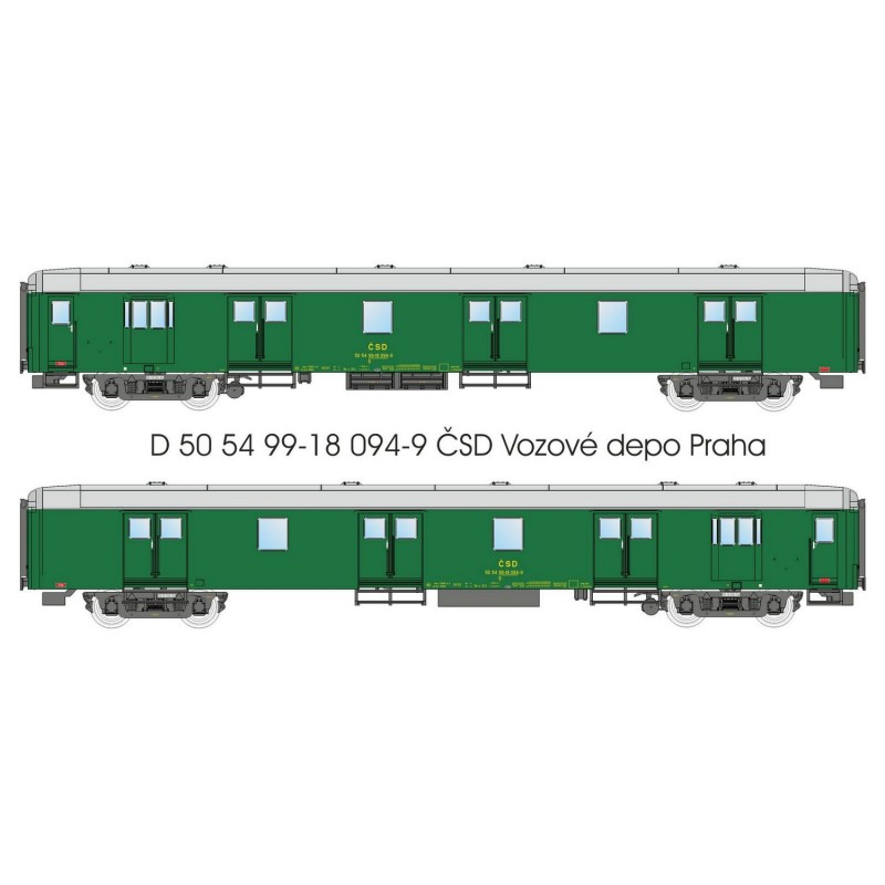 IGRA MODEL Da 50 54 99-18 094-9 ČSD Praha (HO)