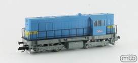 MTB Model Diesel-elektrická lokomotiva řady T448.0  ČSD (TT)