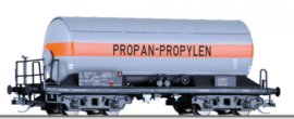 15010 Tillig TT Bahn - Cisternový vůz pro přepravu plynu Ra „PROPAN-PROPYLEN“