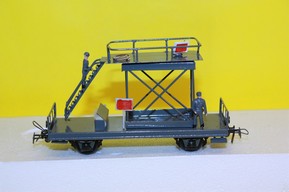 Plošinový opravárenský kovový vagón DR (HO)