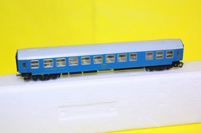 Rychlíkový vagón ČSD žlutý popis (TT)