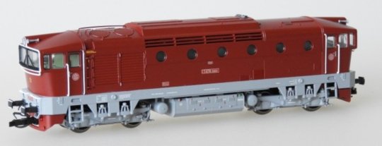 33382 Kuehn - Dieselová lokomotiva řady T478.3001 červená, prototyp