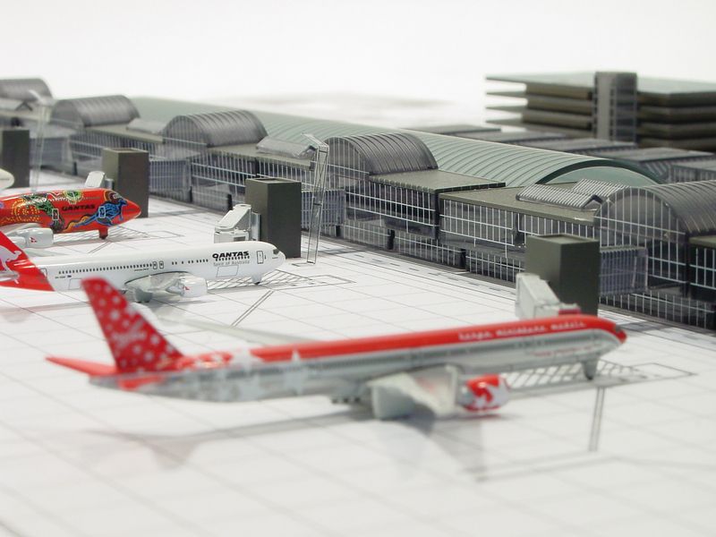 HERPA 570206, 1/1000-Airport Terminal