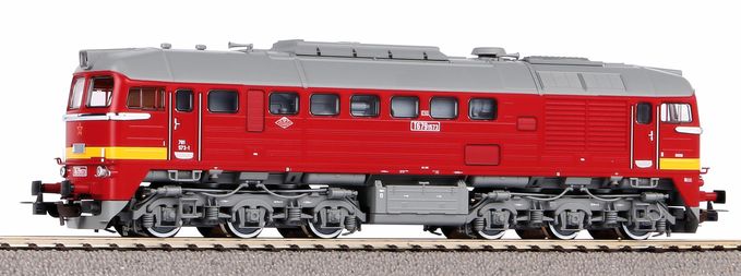52814 PIKO - Dieselová lokomotiva T679.1 ČSD (HO)